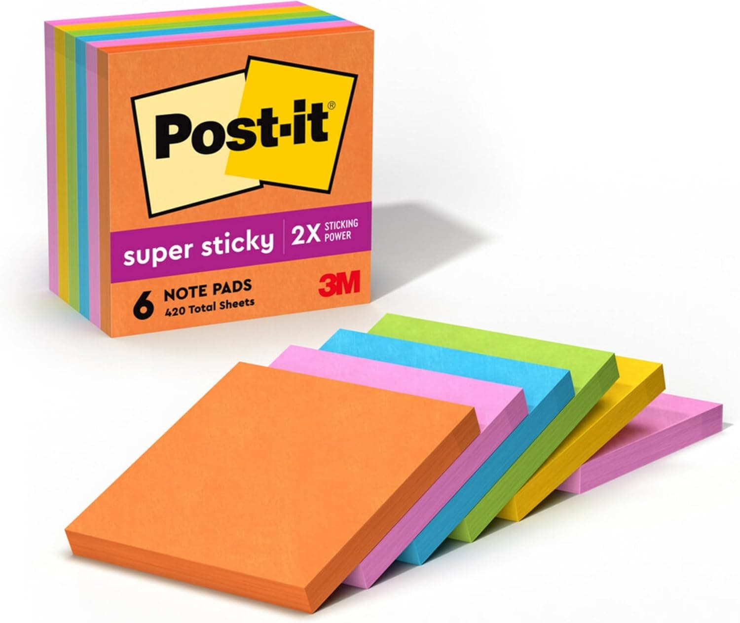 Post-it Super Sticky Notes (3x3)
